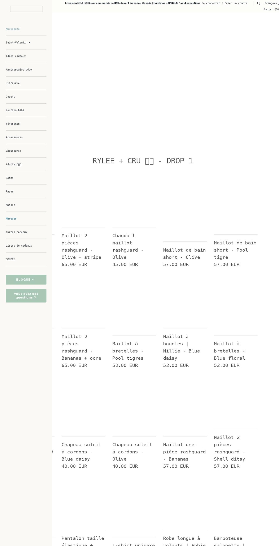 frenchtranslationcentre.com shopify website screenshot