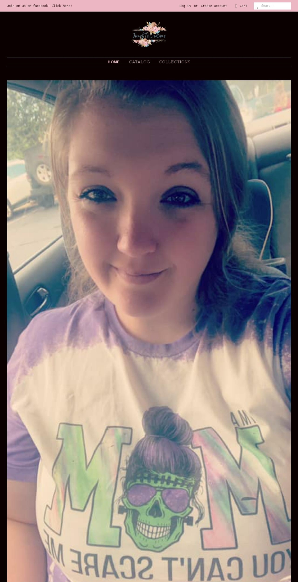 frenchtscreations.com shopify website screenshot