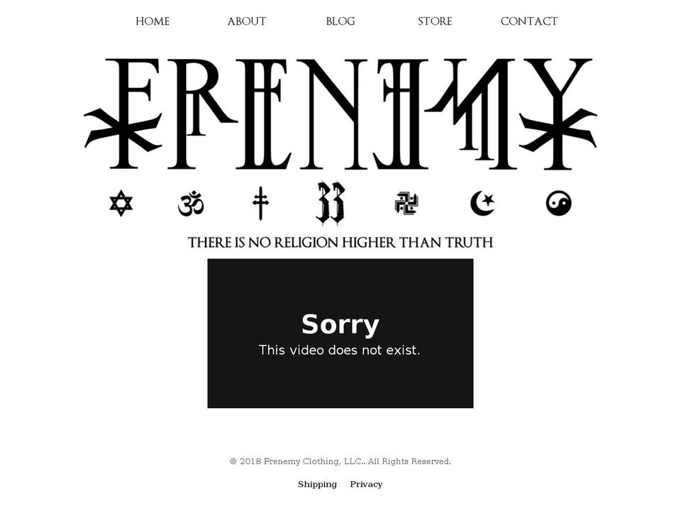 Frenemy White Theme Shopify theme site example frenemyworldwide.com