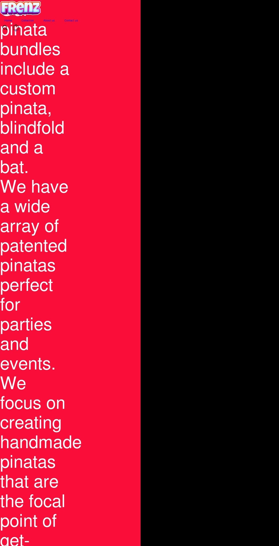 frenzcompany.com shopify website screenshot