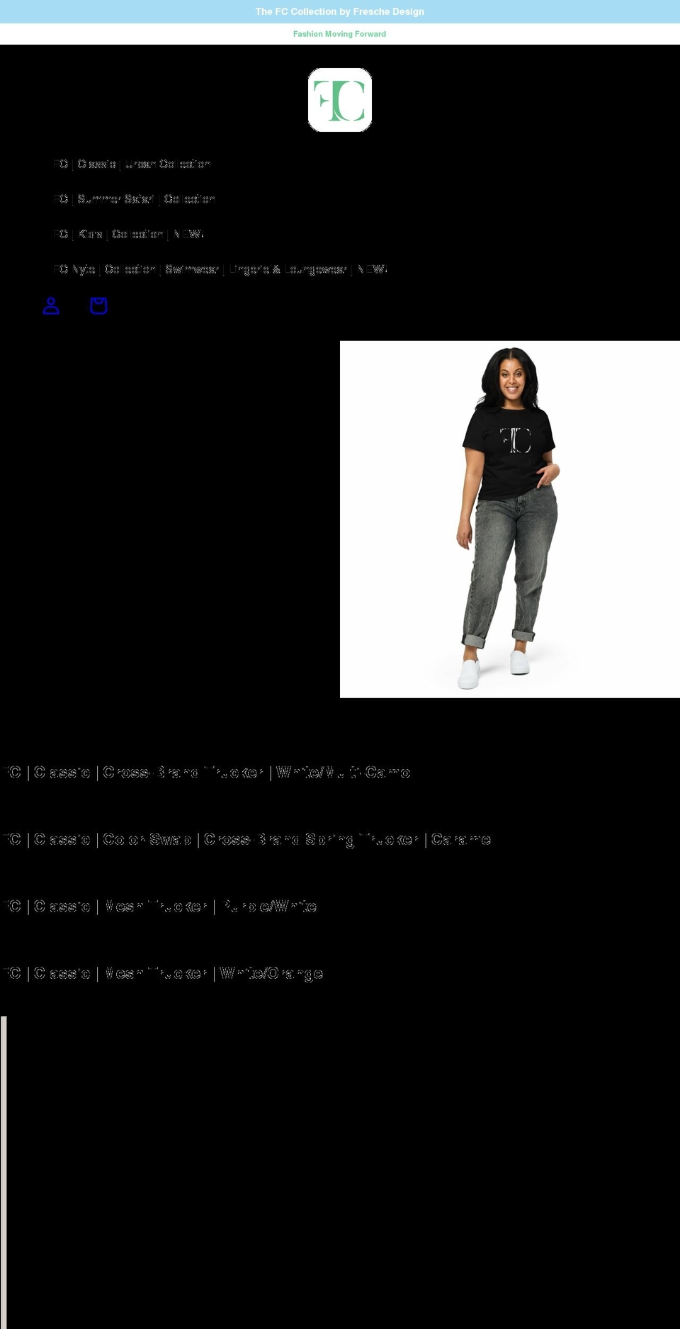 freschedesign.com shopify website screenshot