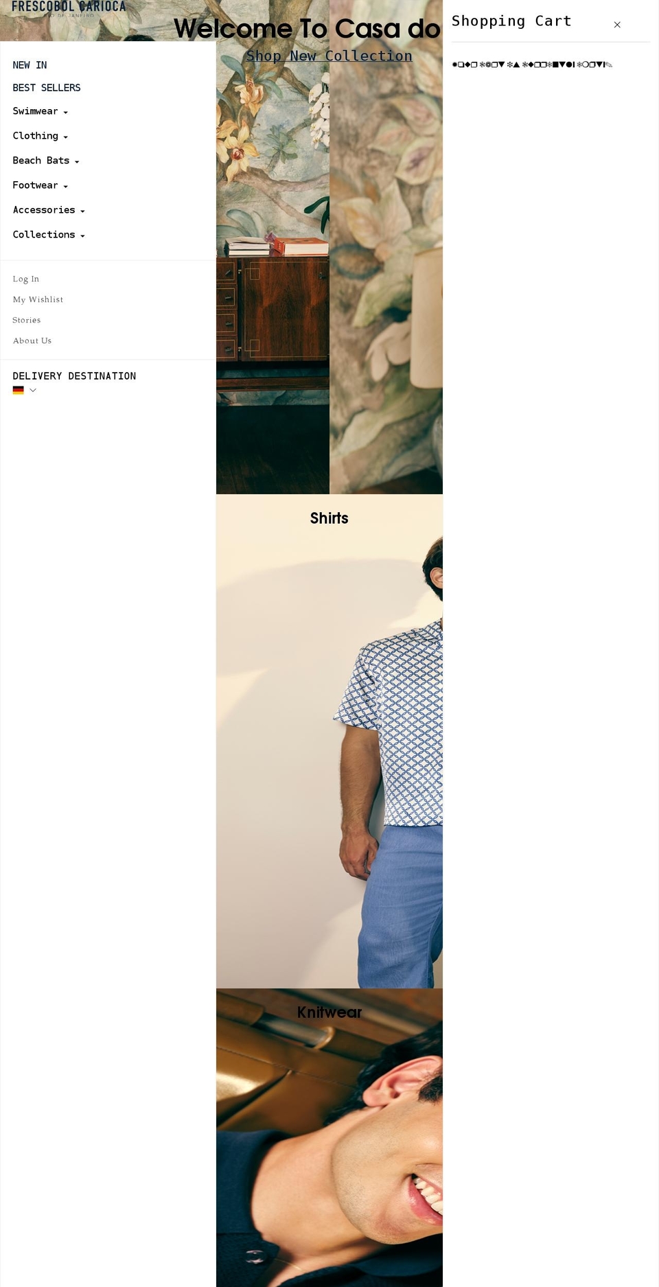 frescobolcarioca.co.uk shopify website screenshot