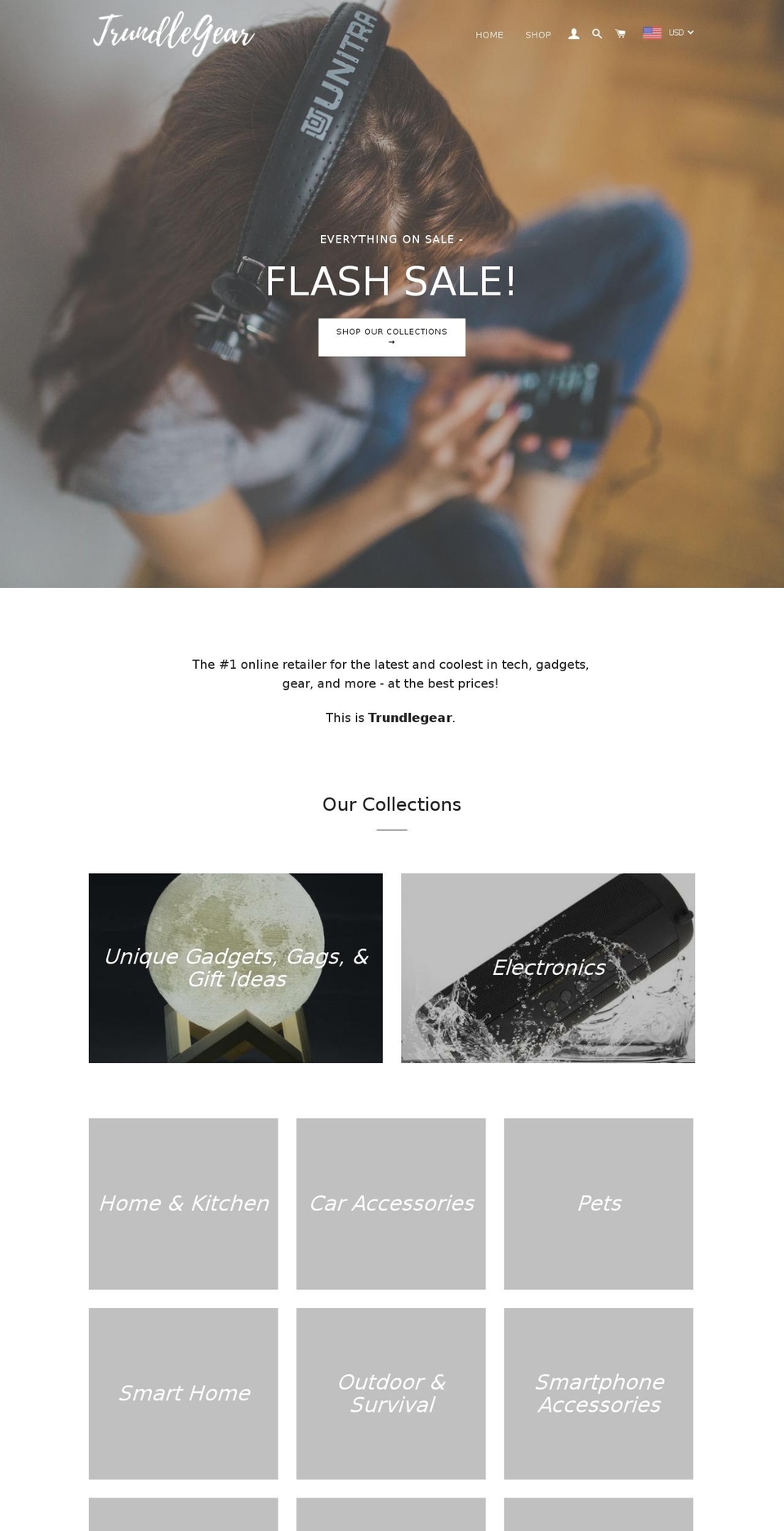 fresh-gadget.com — Shopify storefront screenshot