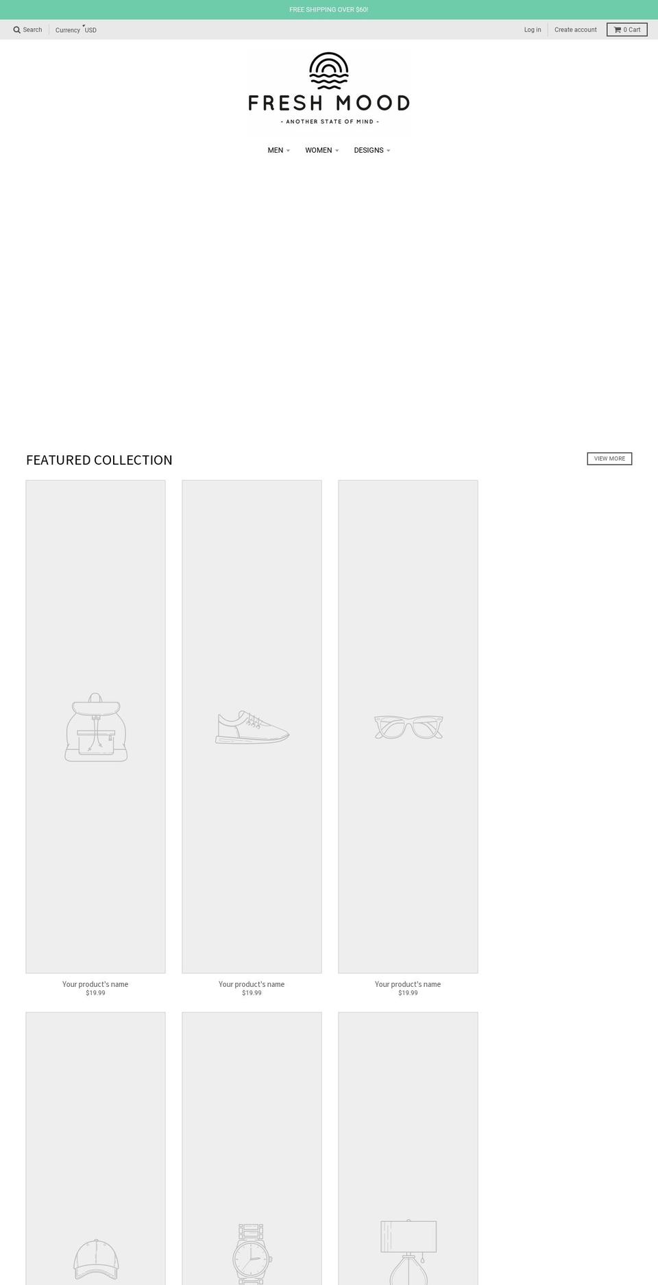 fresh-mood.com shopify website screenshot