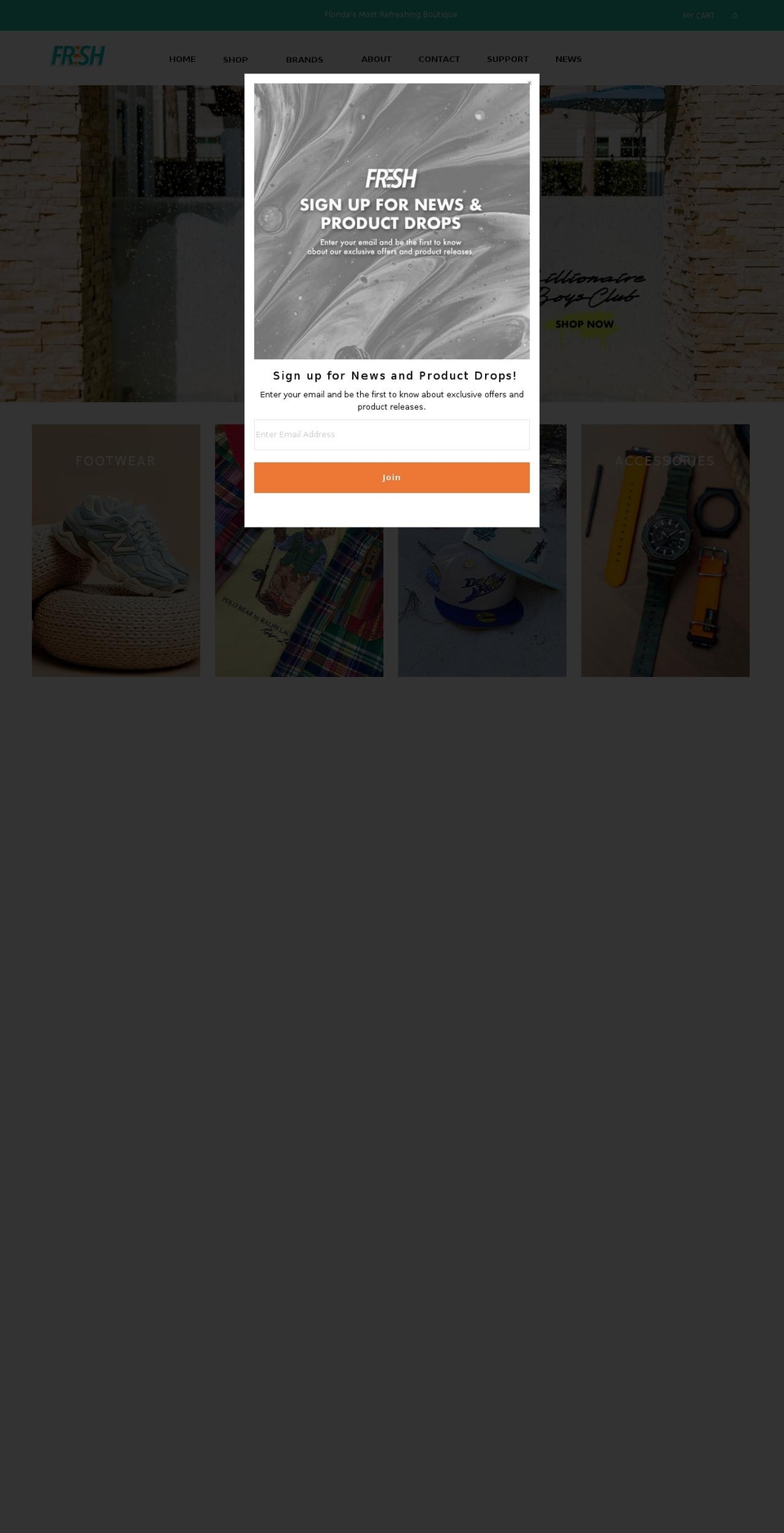 fresh-rags-fl.myshopify.com shopify website screenshot