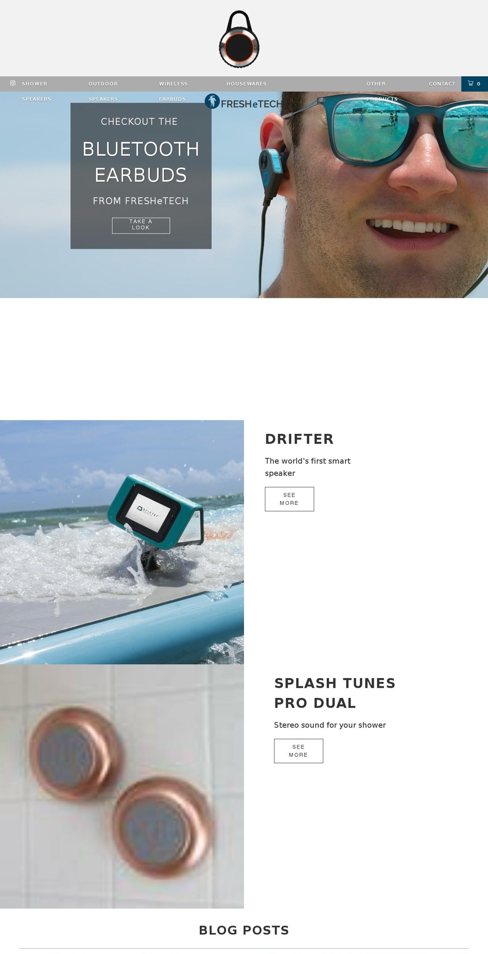 freshe.tech shopify website screenshot