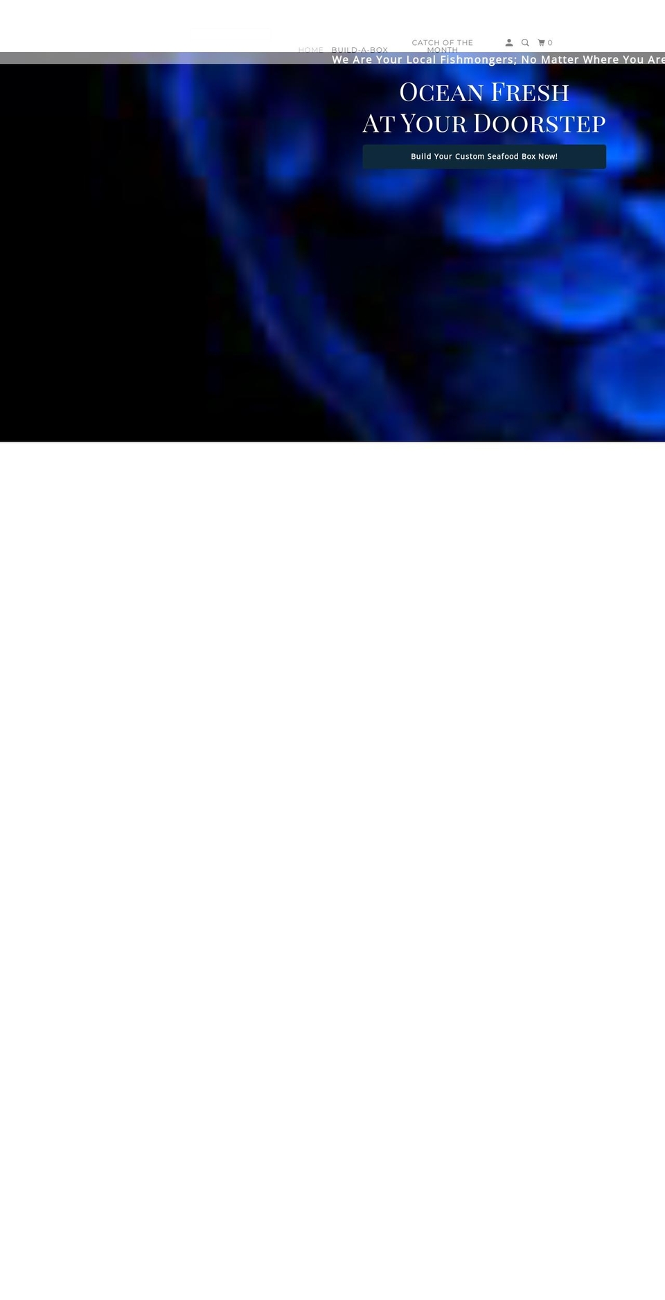 freshfishfast.com shopify website screenshot