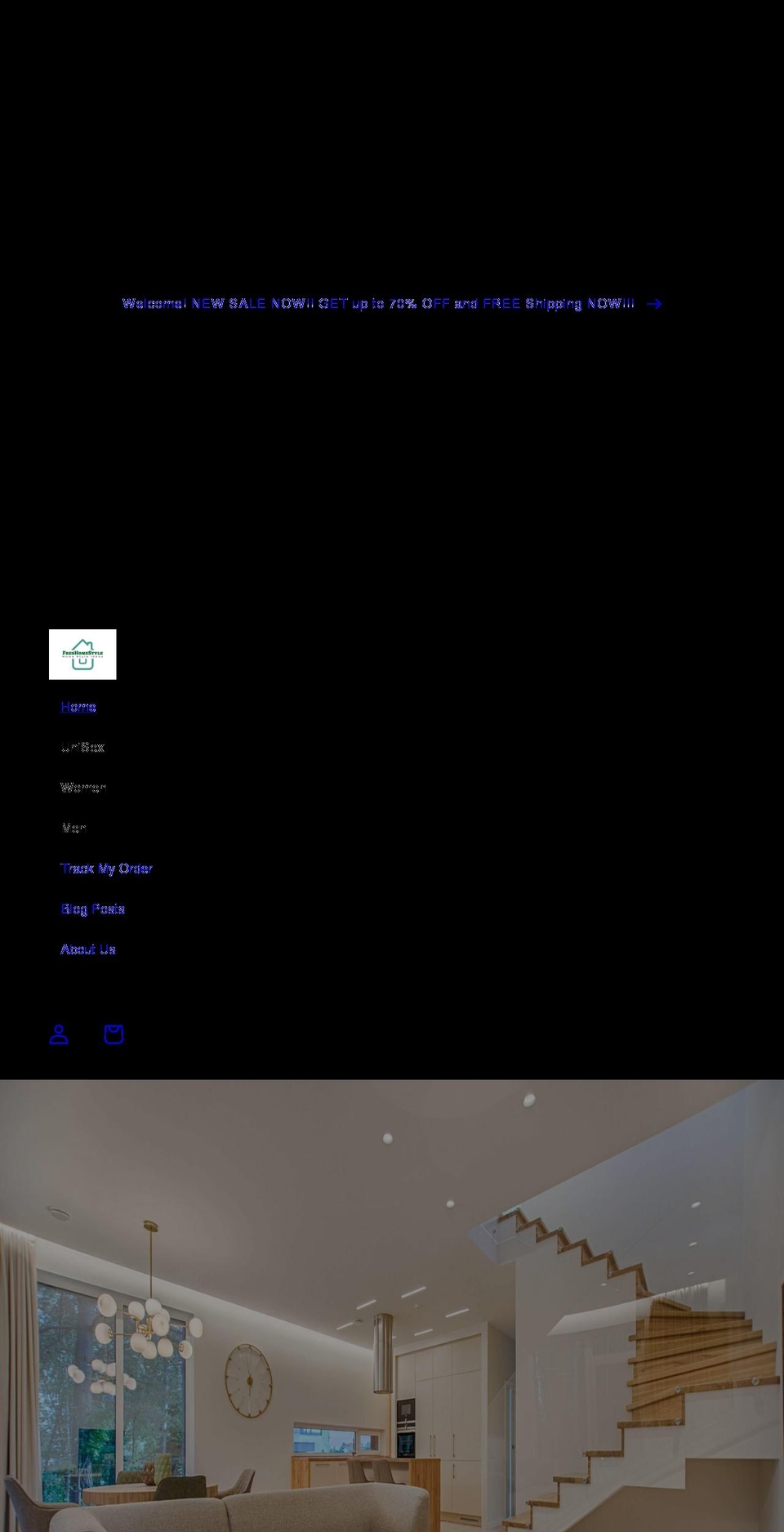 freshomestyle.com shopify website screenshot