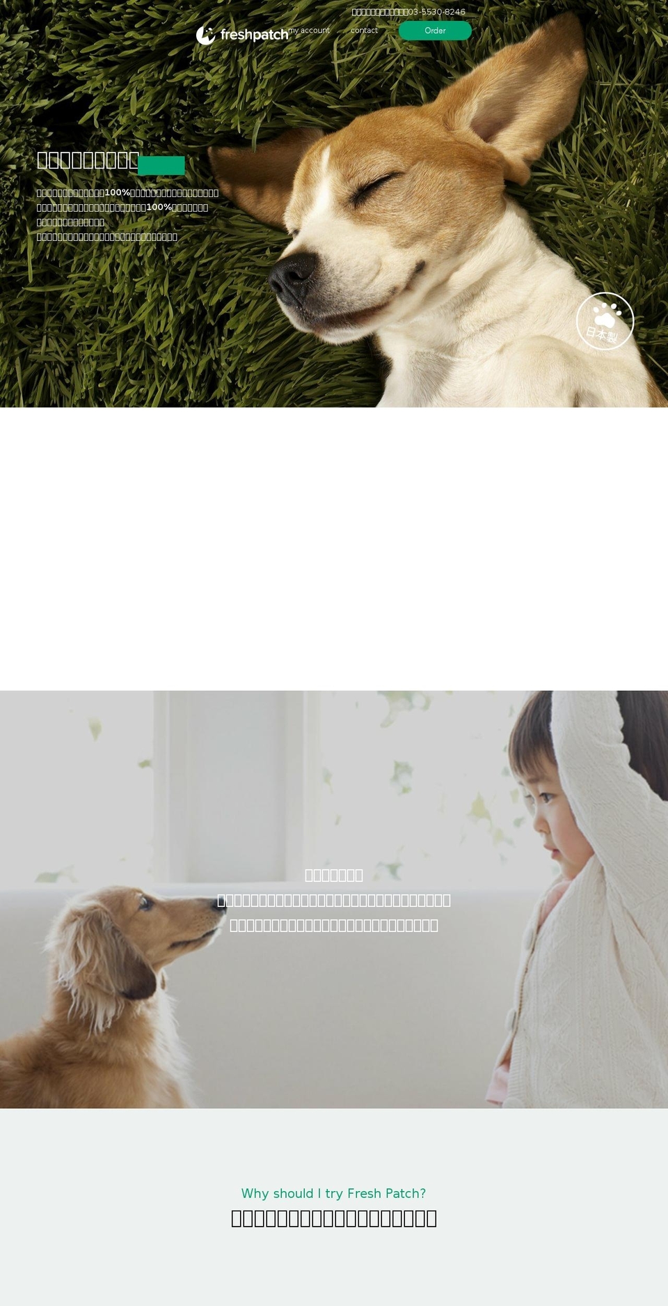 freshpatchjapan.com shopify website screenshot