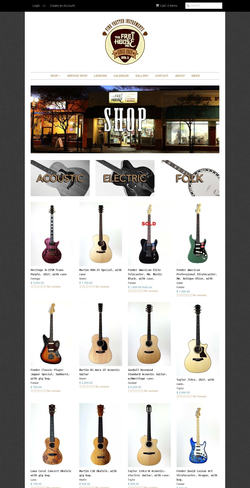 frethouse.com shopify website screenshot