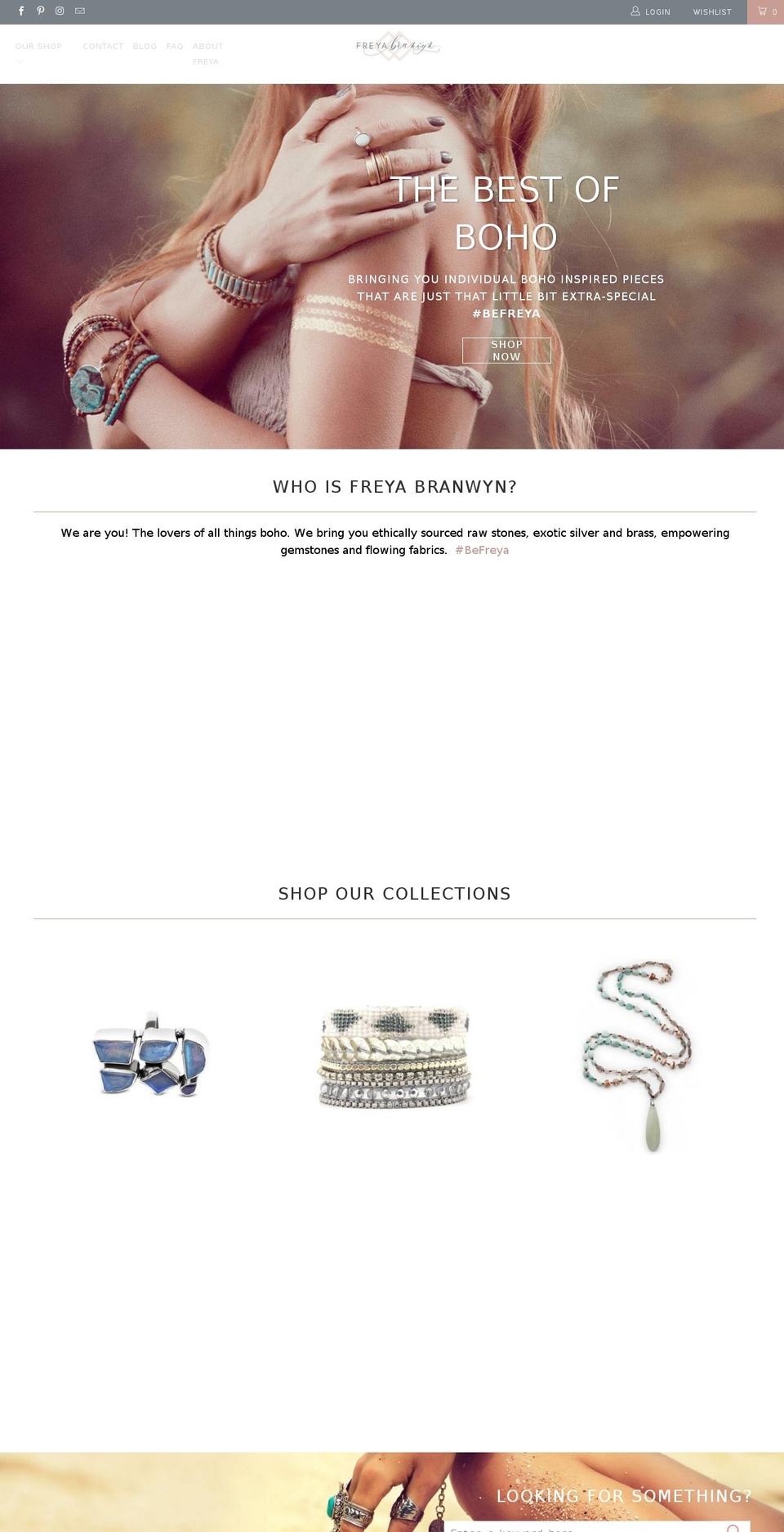 turbo-2 Shopify theme site example freyaaccessories.com