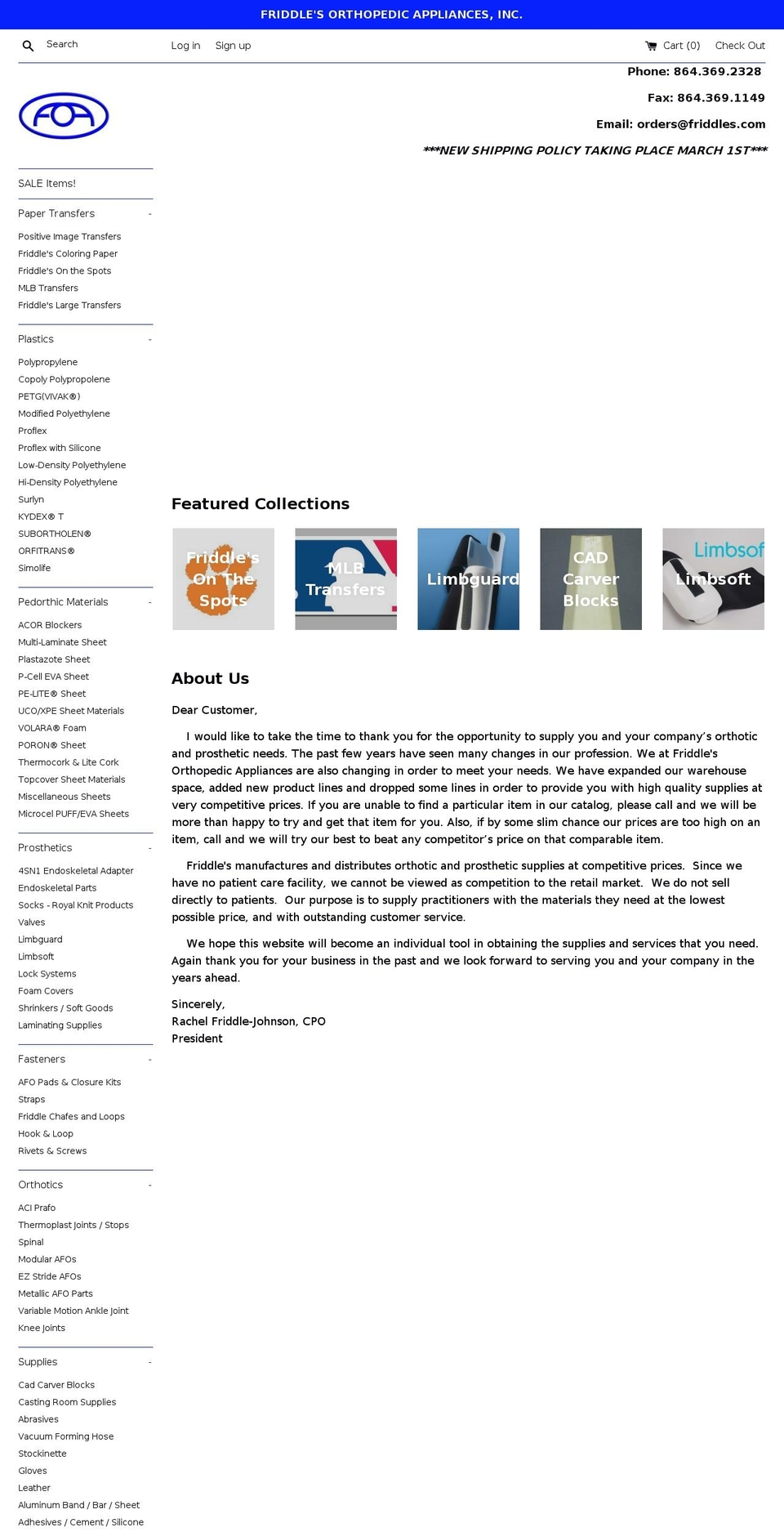friddles.com shopify website screenshot