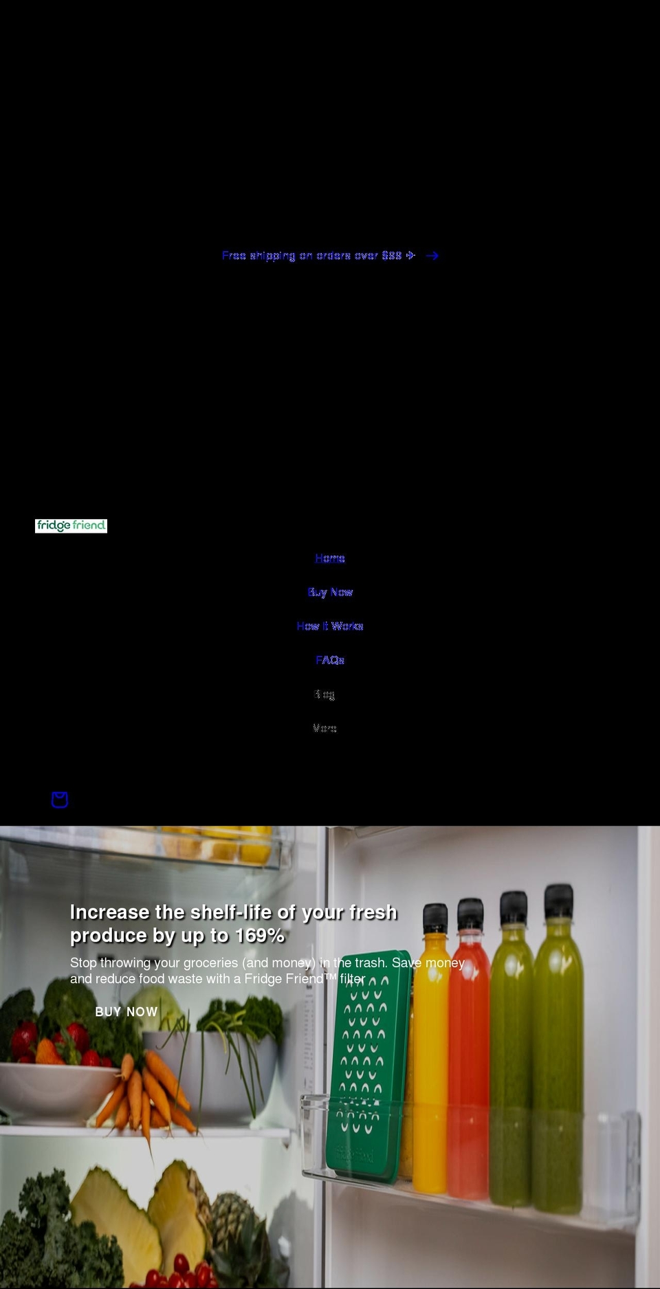 fridgefriend.com shopify website screenshot