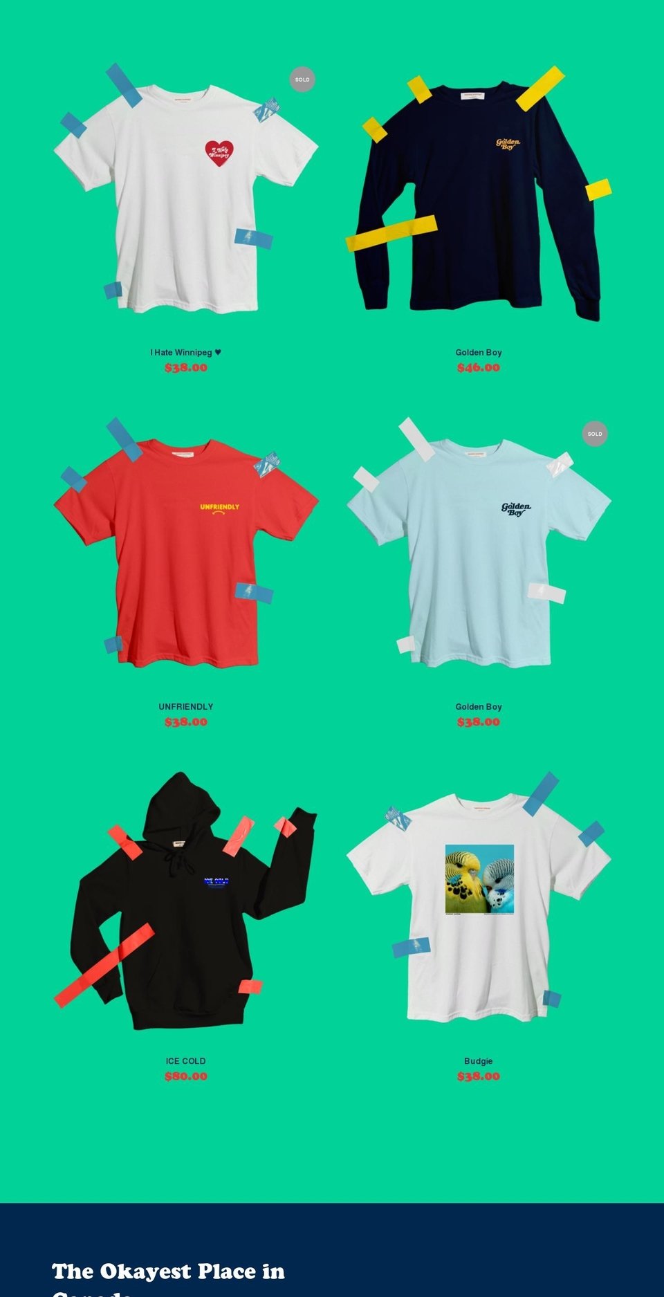 friendlymb.com — Shopify storefront screenshot