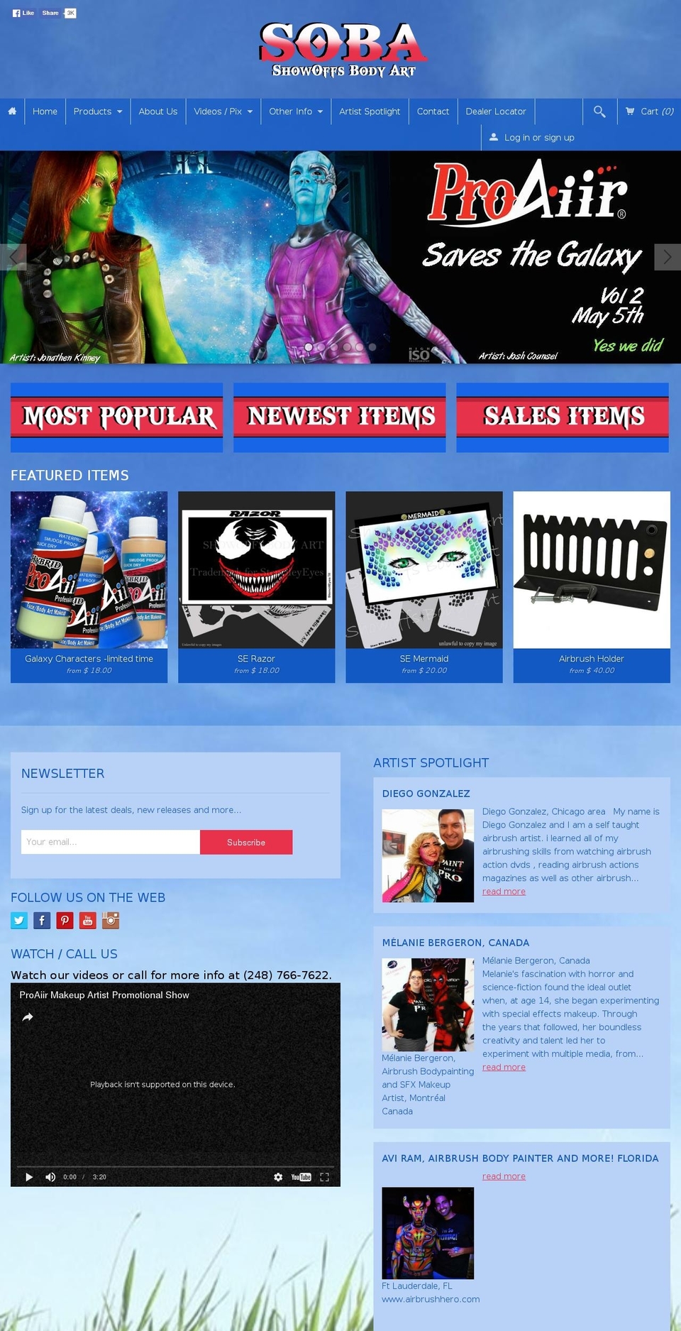 Center Stage Shopify theme site example frightnightmakeovers.com