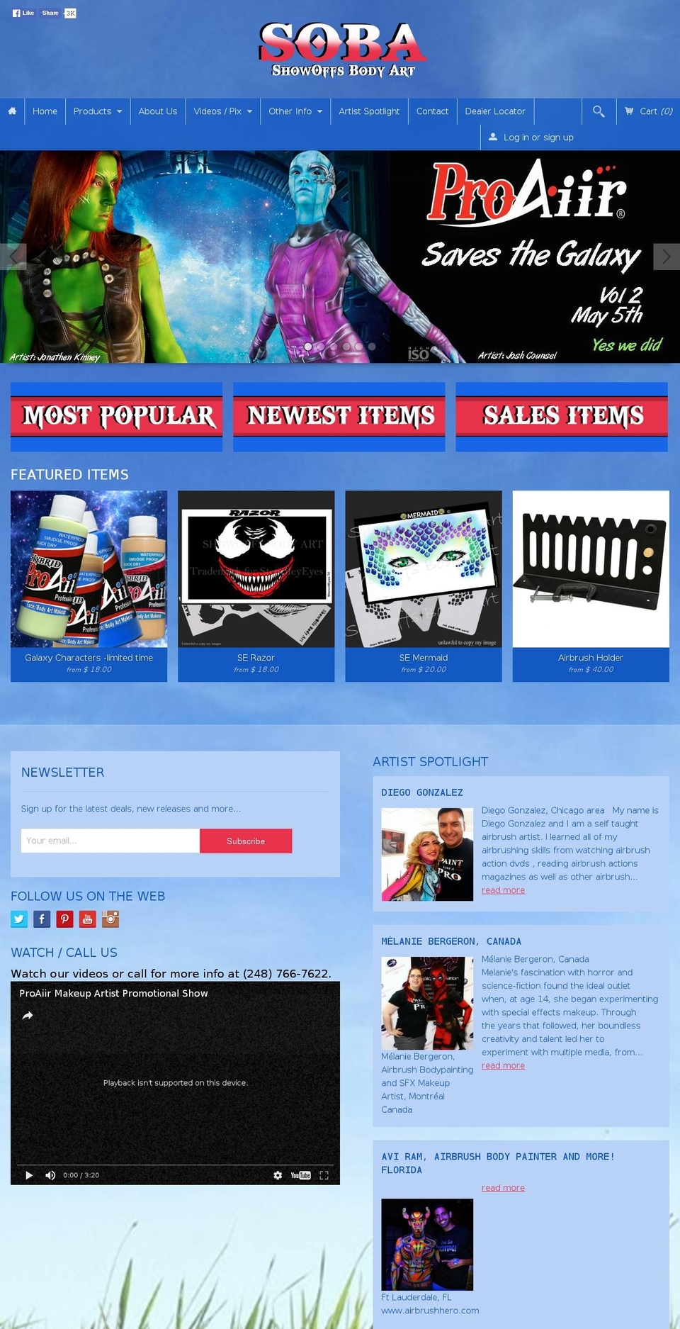 Center Stage Shopify theme site example frightnitemakeovers.com