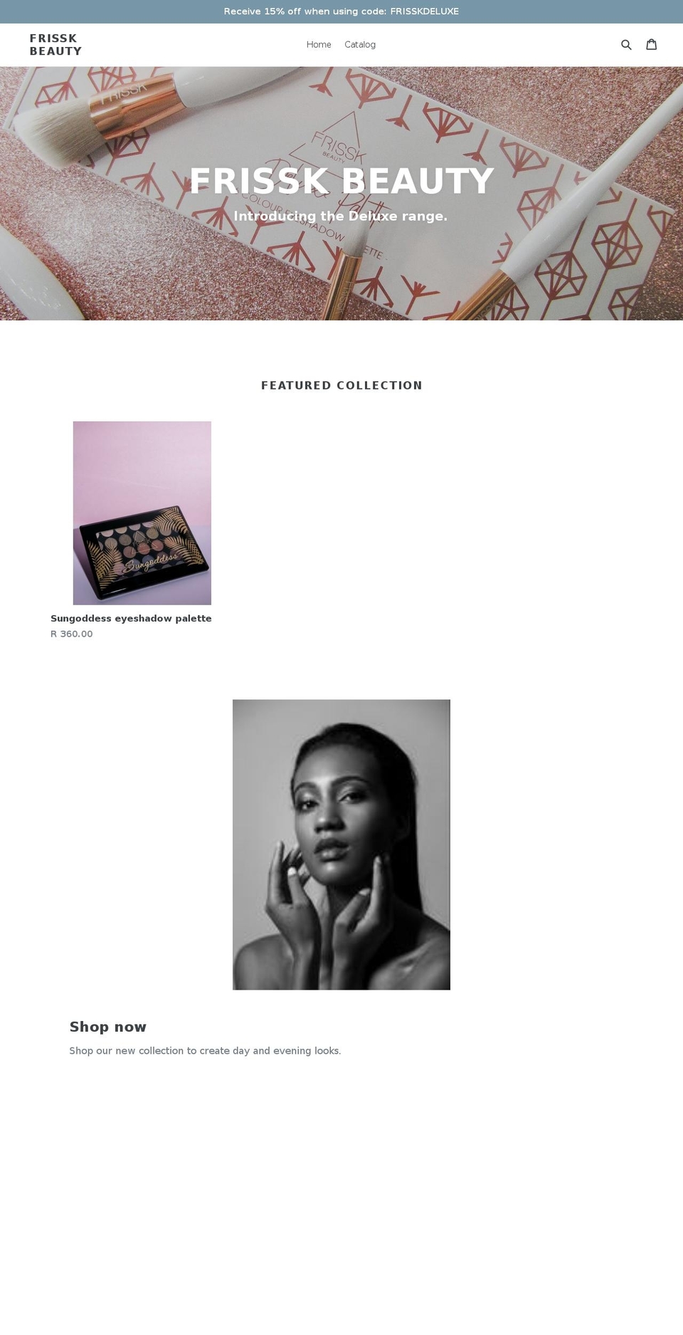 frissk.com — Shopify storefront screenshot