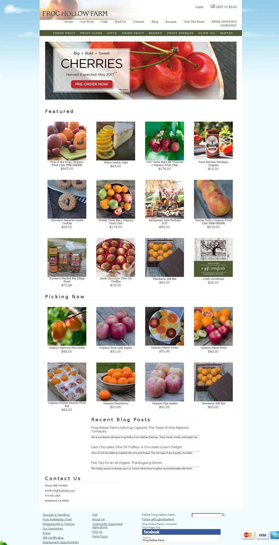 froghollow.com shopify website screenshot