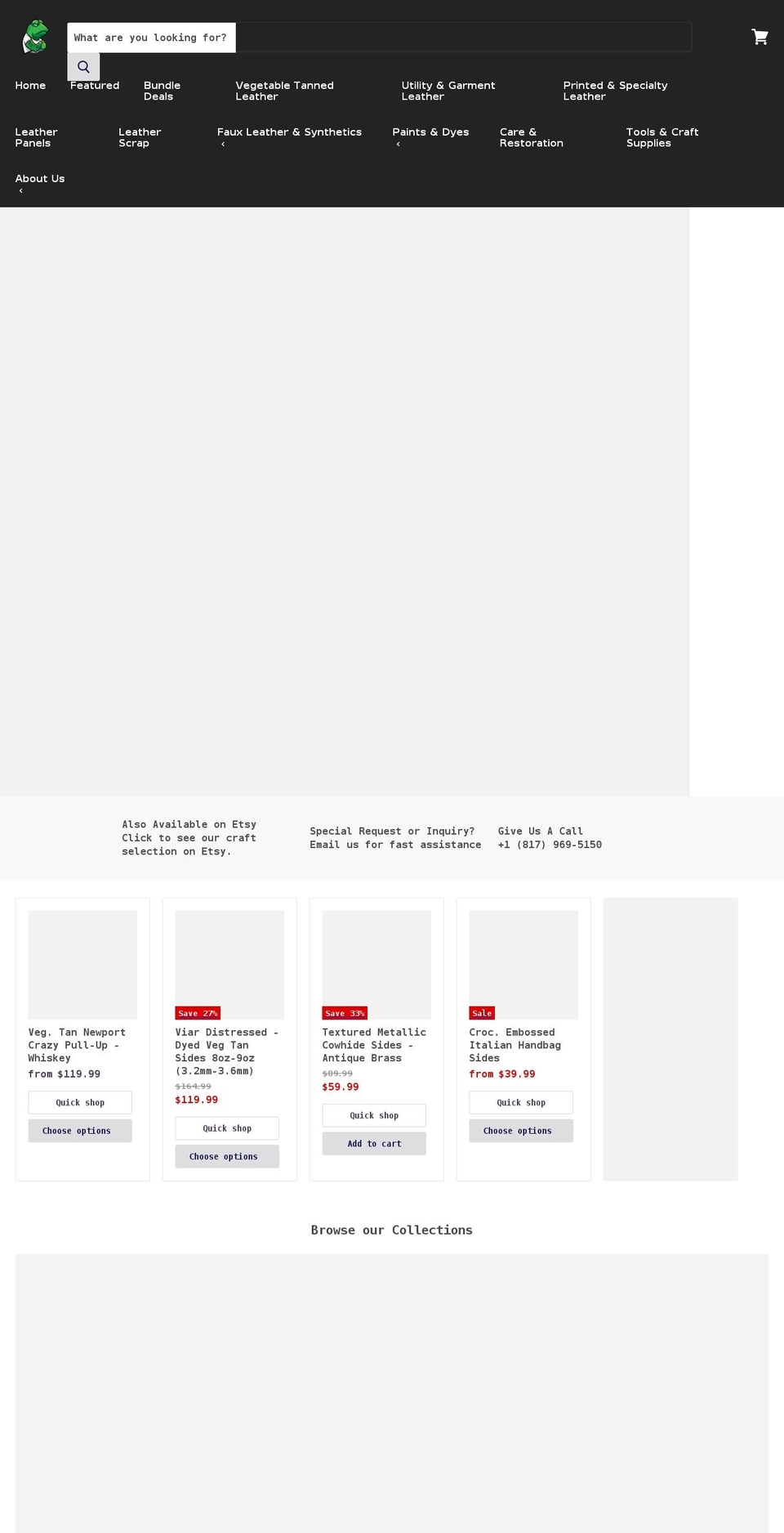 frogjellyleather.com shopify website screenshot