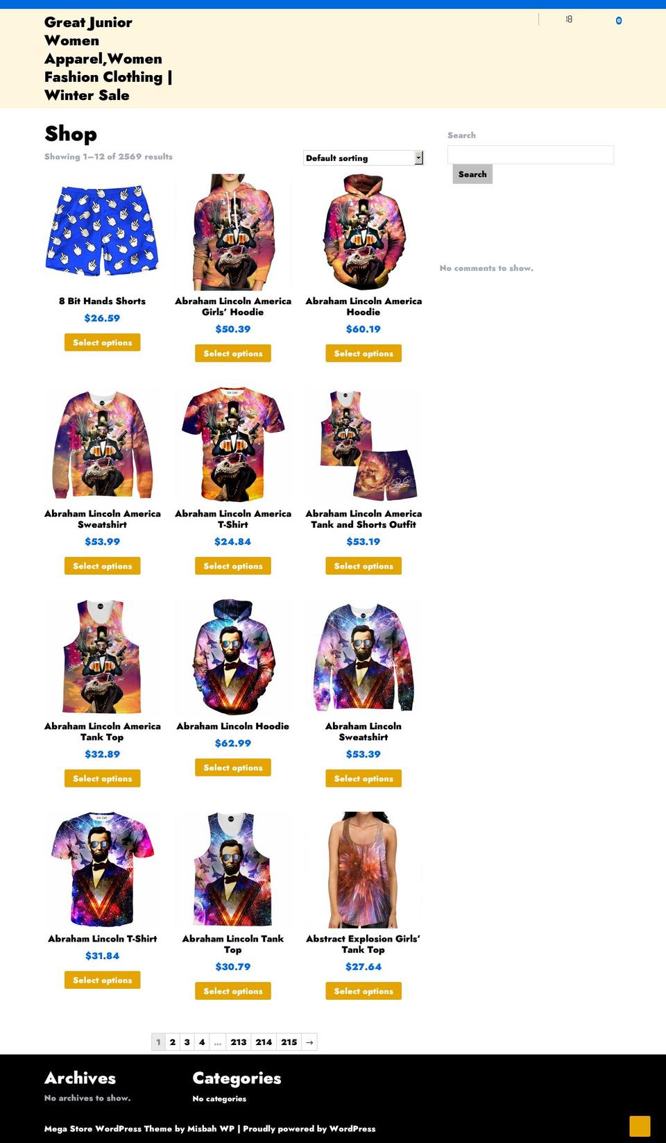 frogprincessdiaries.com shopify website screenshot