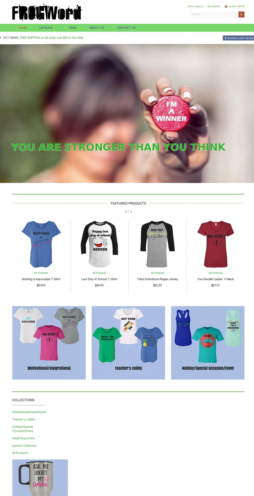frogword.com shopify website screenshot