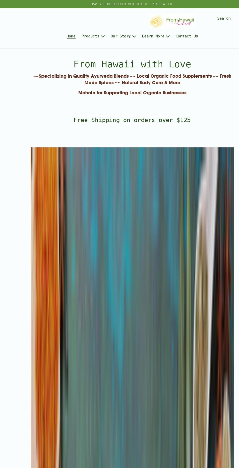 fromhawaiiwithlove.net shopify website screenshot