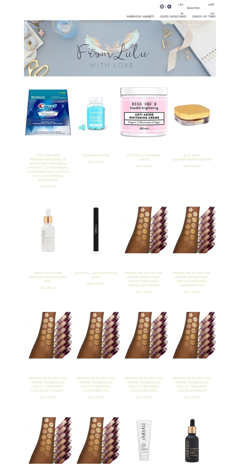 fromluluwithlove.com — Shopify storefront screenshot