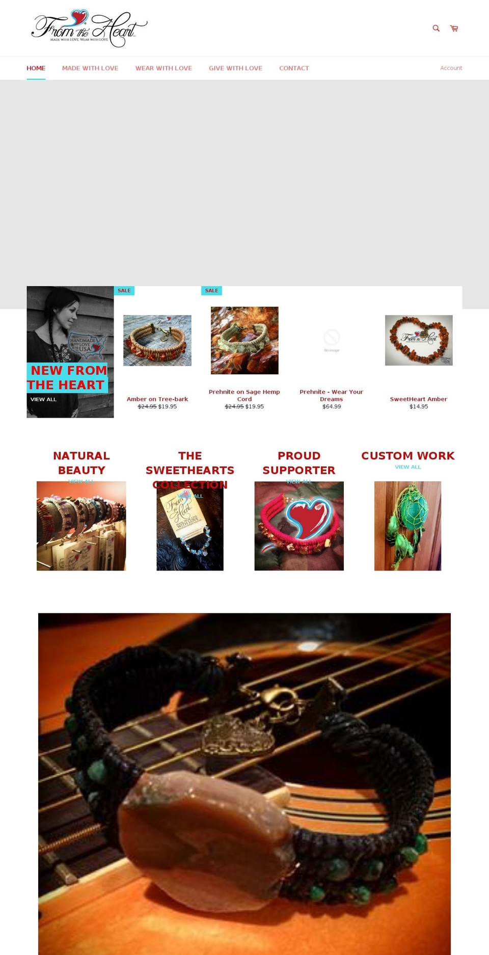 fromtheheart-usa.com — Shopify storefront screenshot