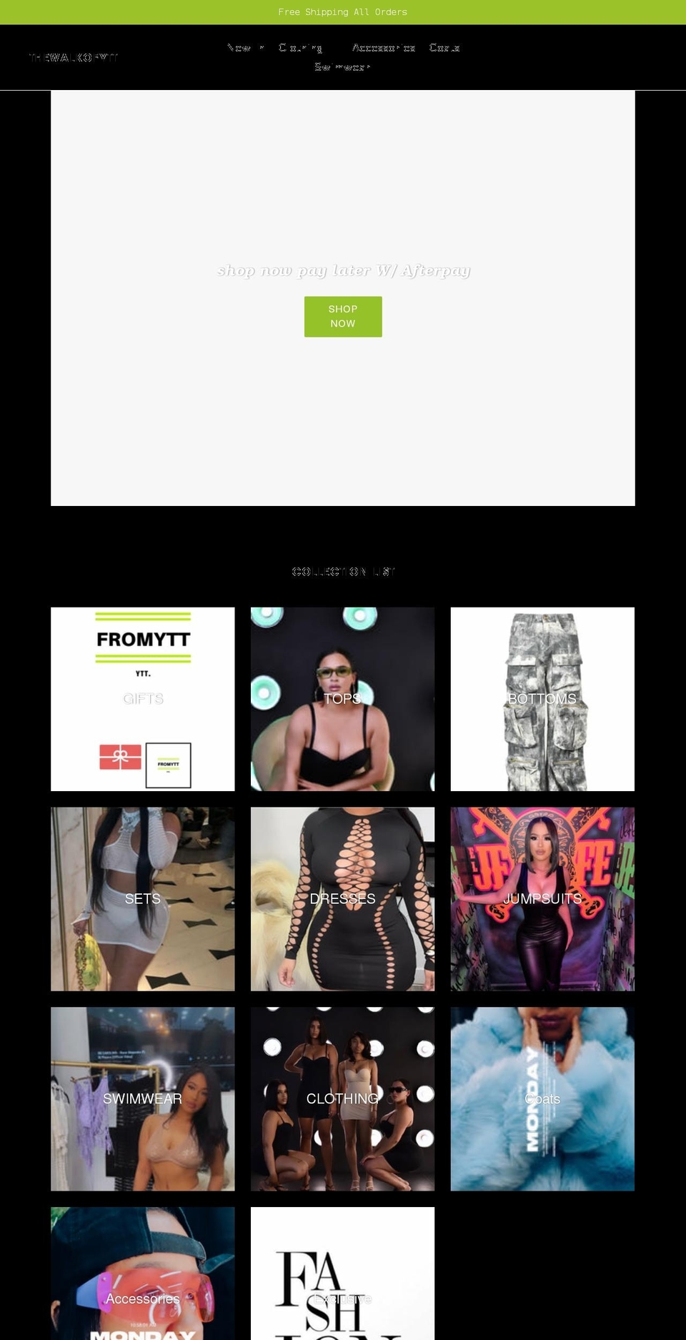 fromytt.com shopify website screenshot