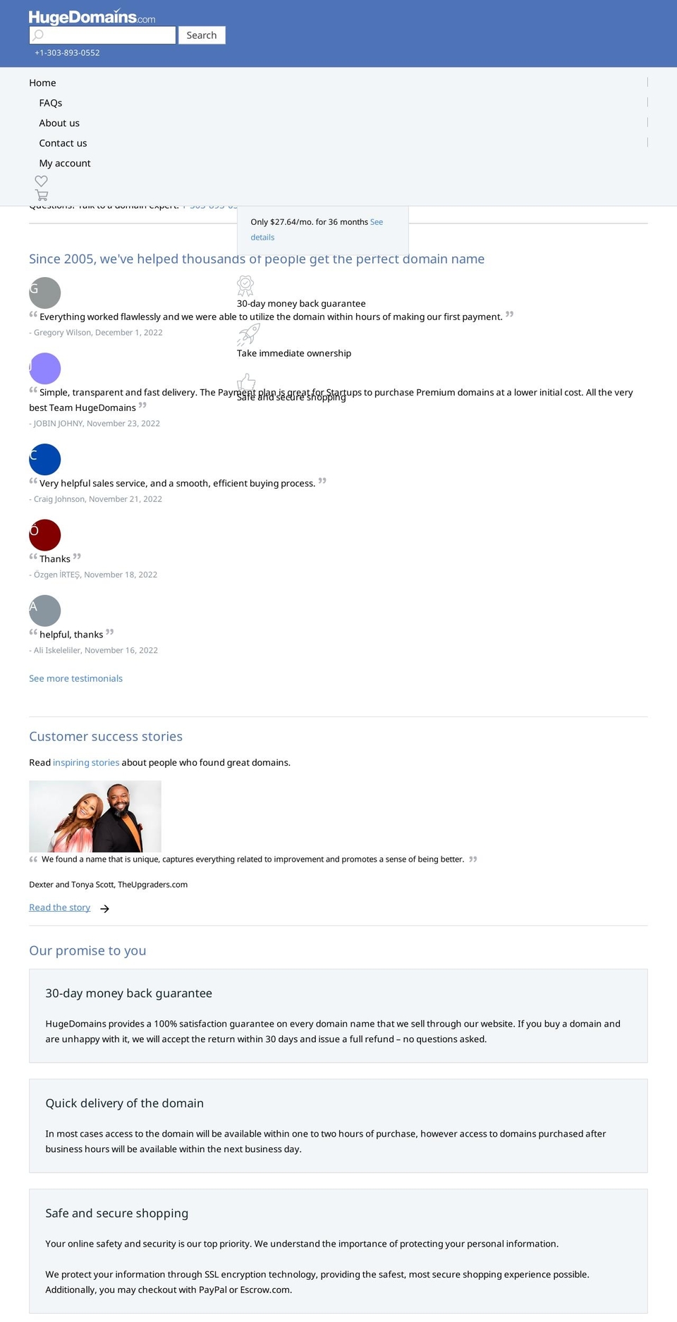 frontrangecomputer.com — Shopify storefront screenshot
