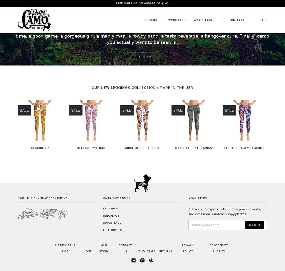frostyflage.com — Shopify storefront screenshot
