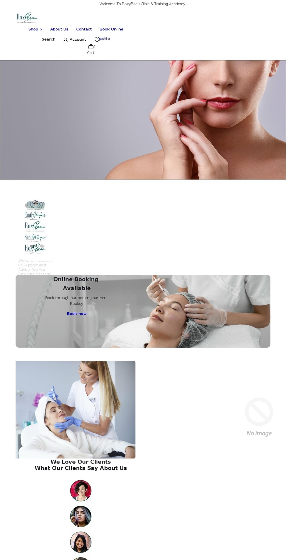 froxythreads.co.uk shopify website screenshot