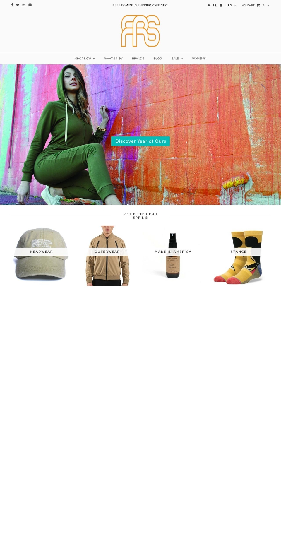 frsbmore.com shopify website screenshot