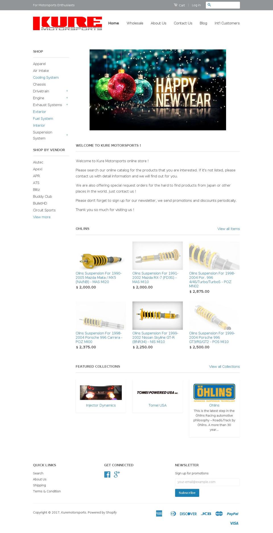 frsmotorsports.com shopify website screenshot