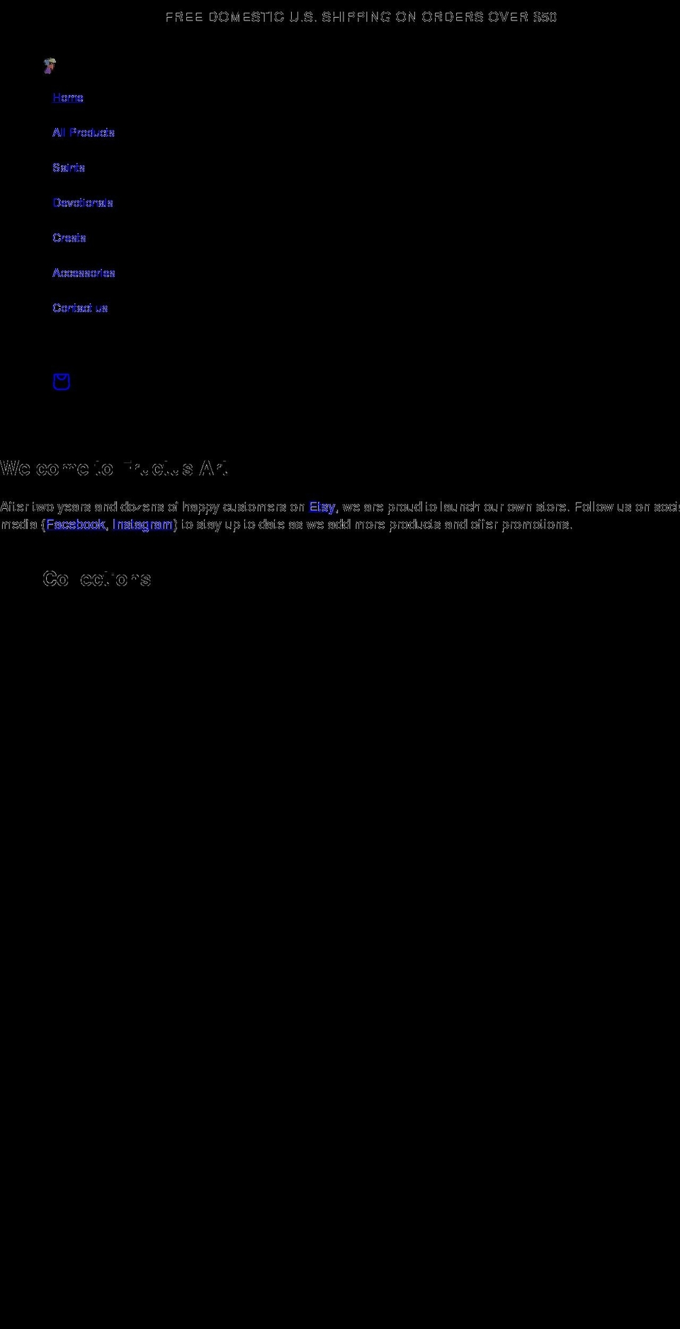 fructusart.com shopify website screenshot