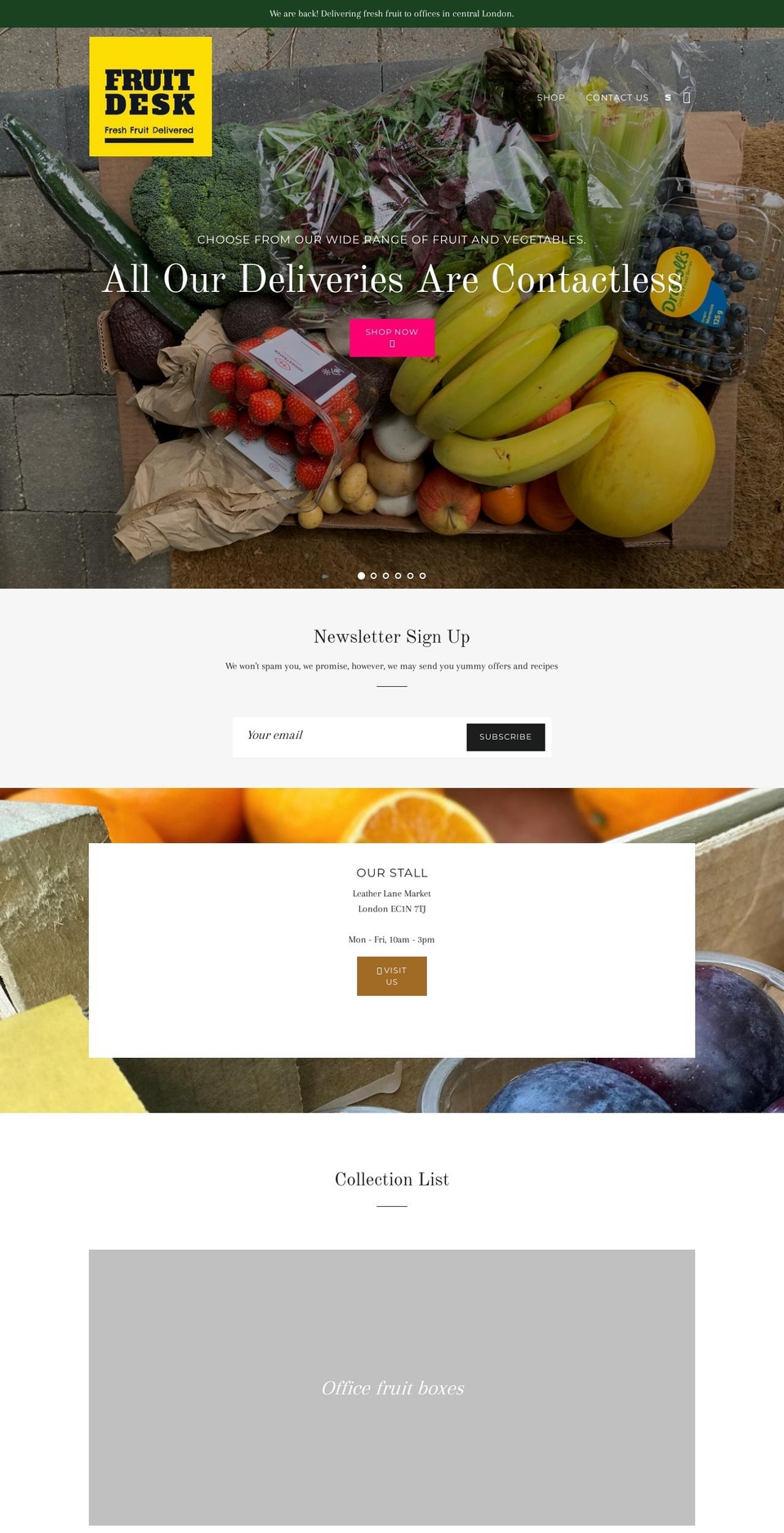 fruitdesk.co.uk shopify website screenshot