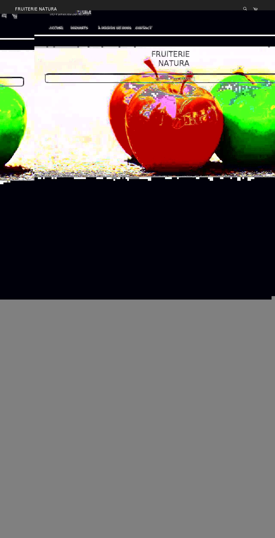 fruiterienatura.com shopify website screenshot