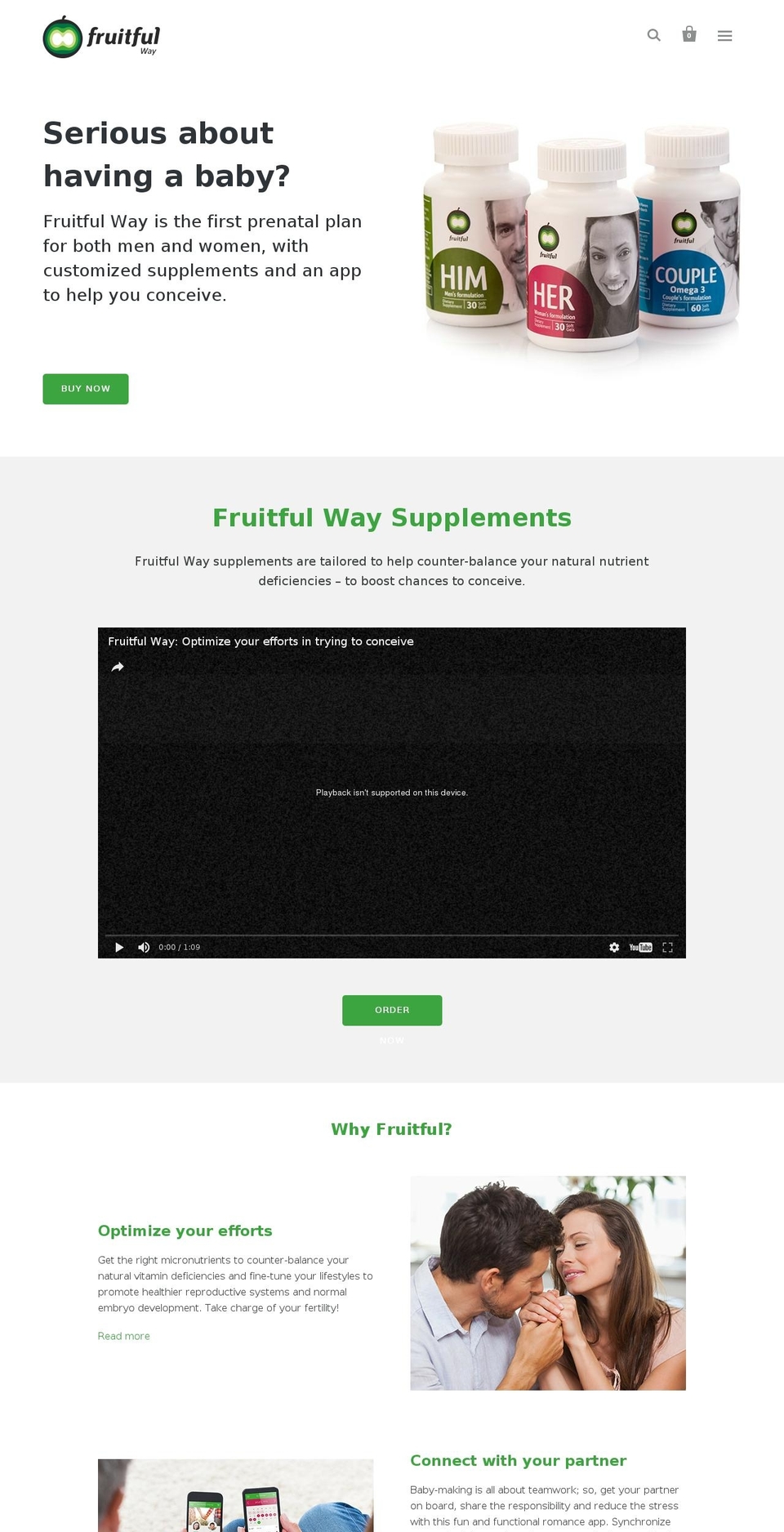 fruitfulway.com shopify website screenshot