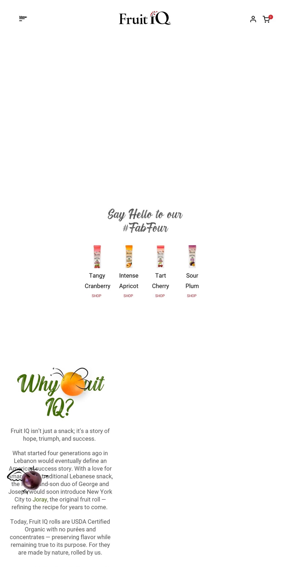 fruitiq.com shopify website screenshot