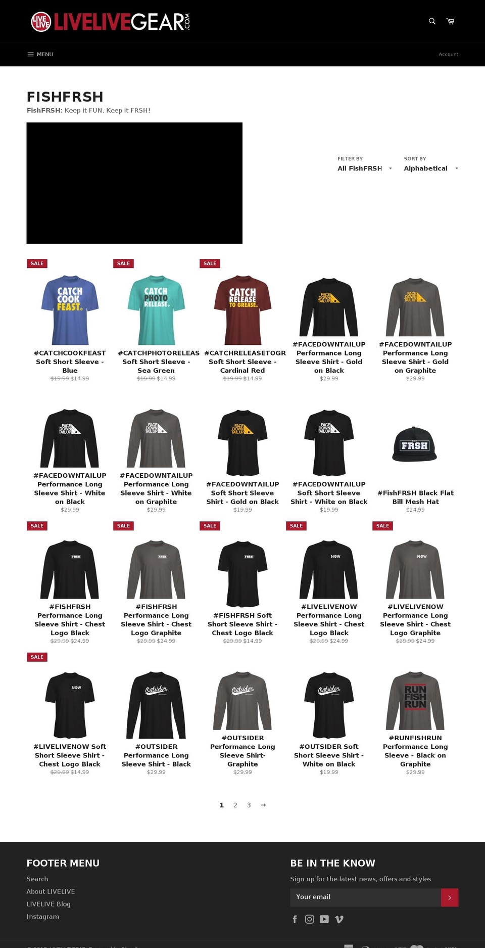 fshfrsh.com — Shopify storefront screenshot