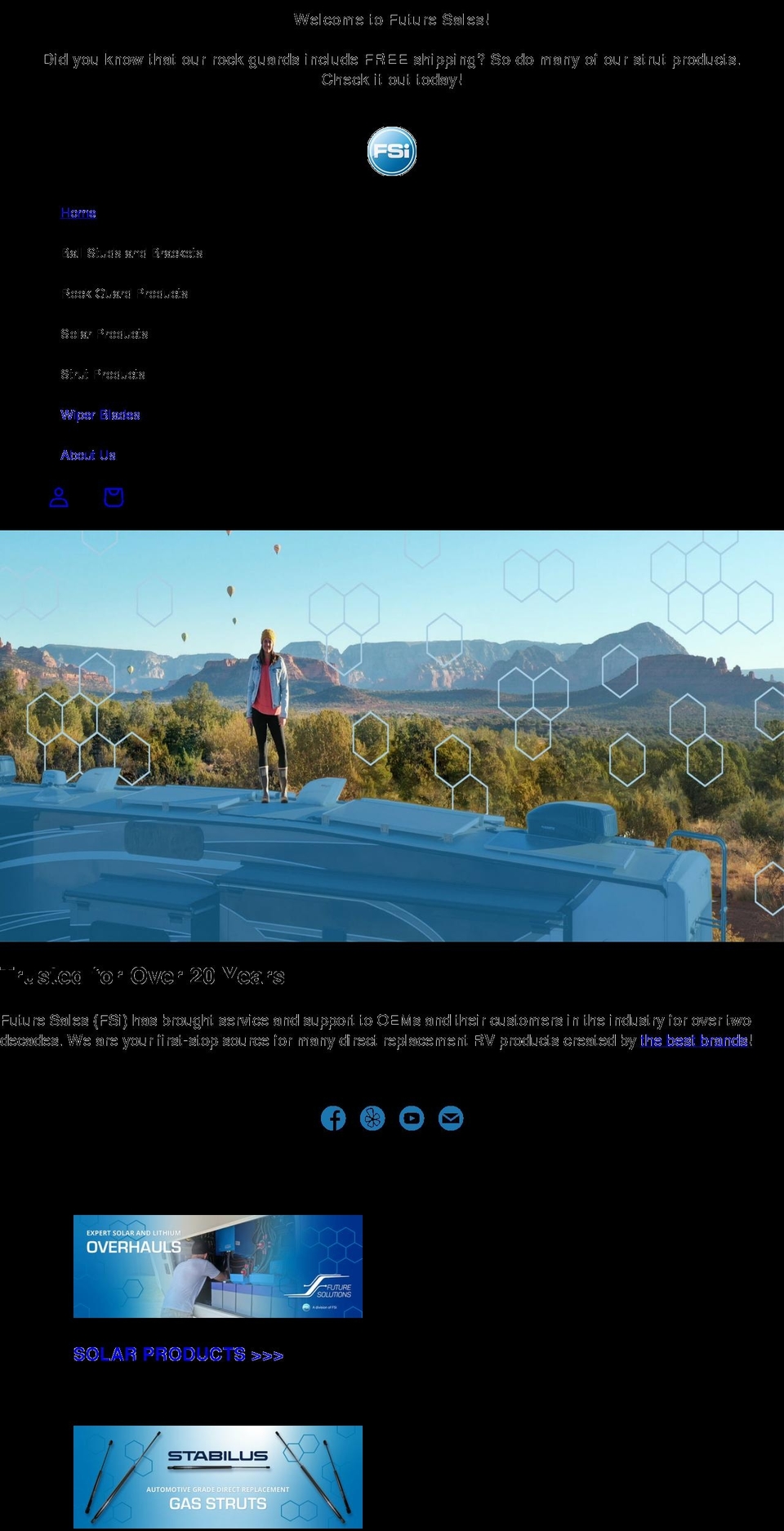 fsi-sales.com shopify website screenshot