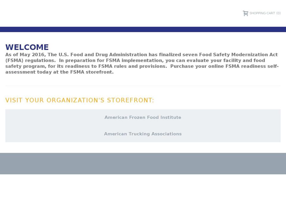 fsmatool.org shopify website screenshot