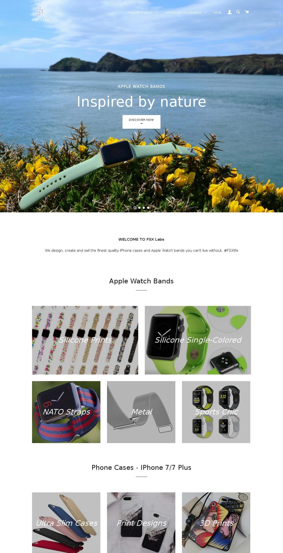 fsxlabs.com — Shopify storefront screenshot