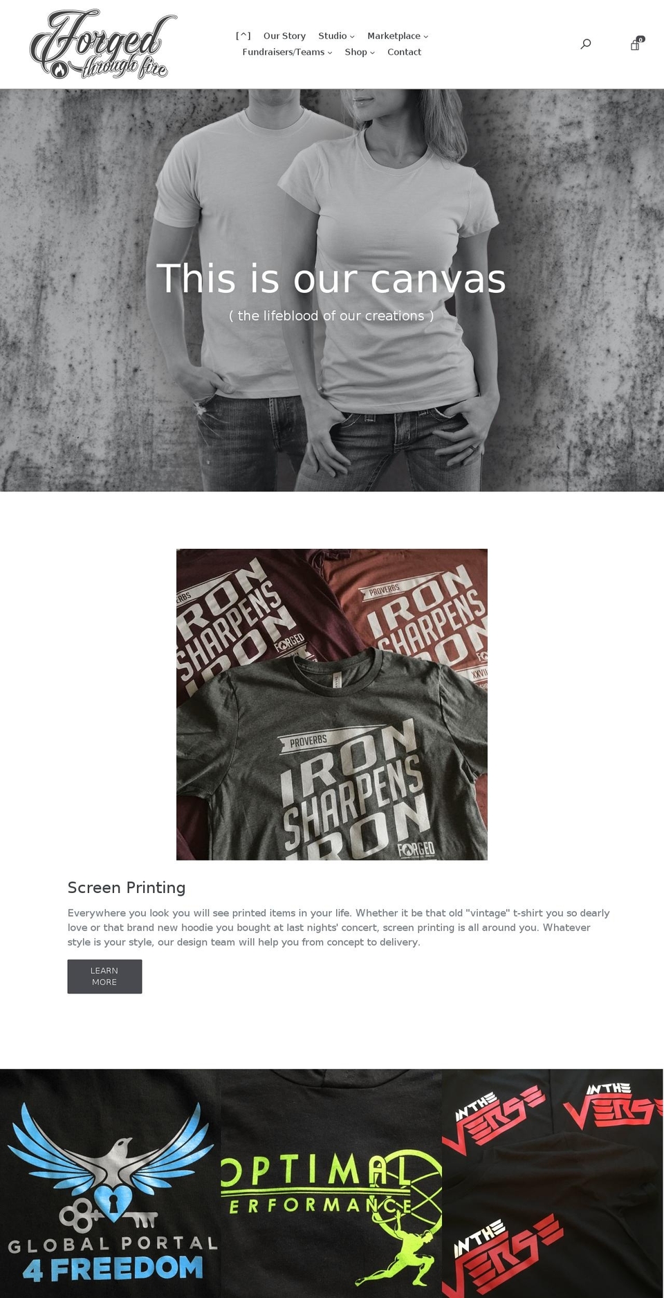 ftfapparelco.com — Shopify storefront screenshot