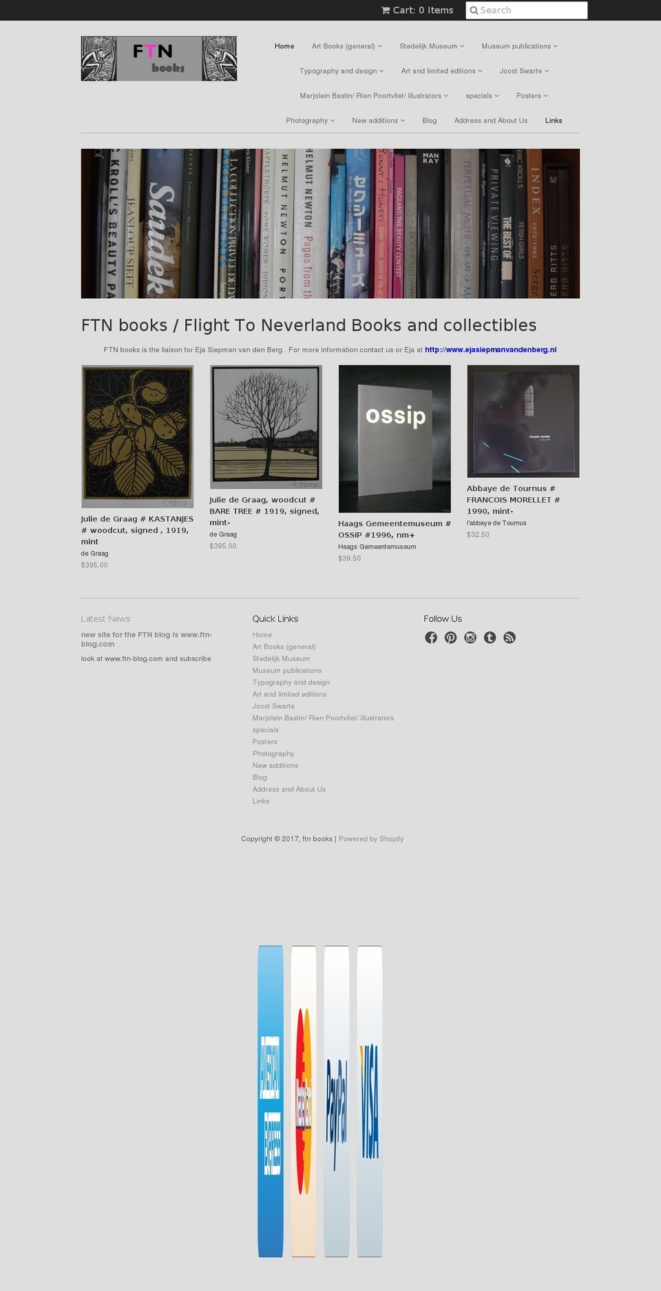ftn-books.com shopify website screenshot