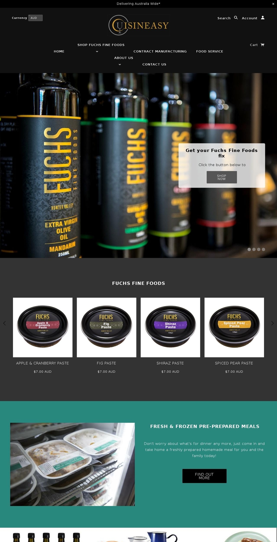 fuchs.net.au shopify website screenshot