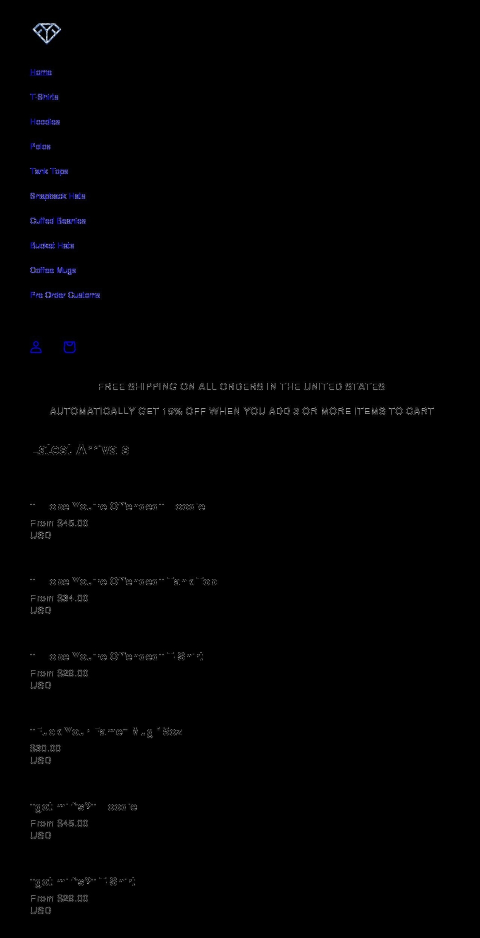 fuckyourfame.com shopify website screenshot