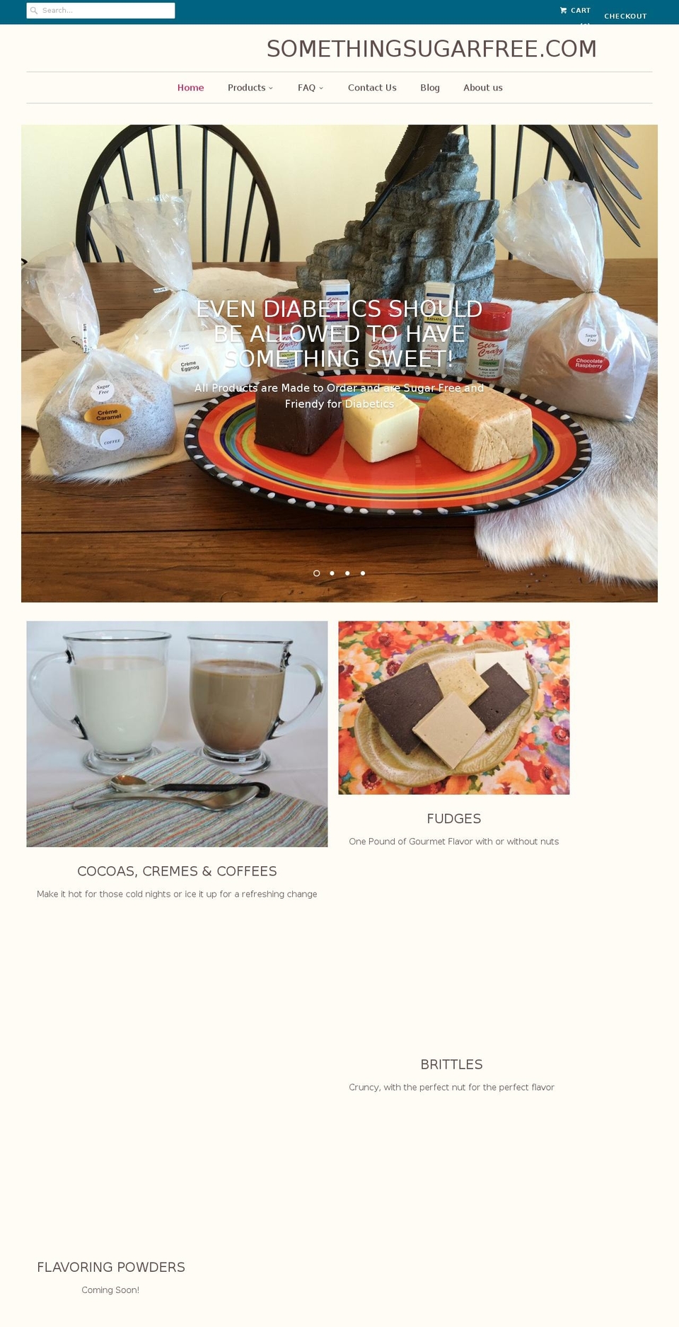 fudgable.com shopify website screenshot