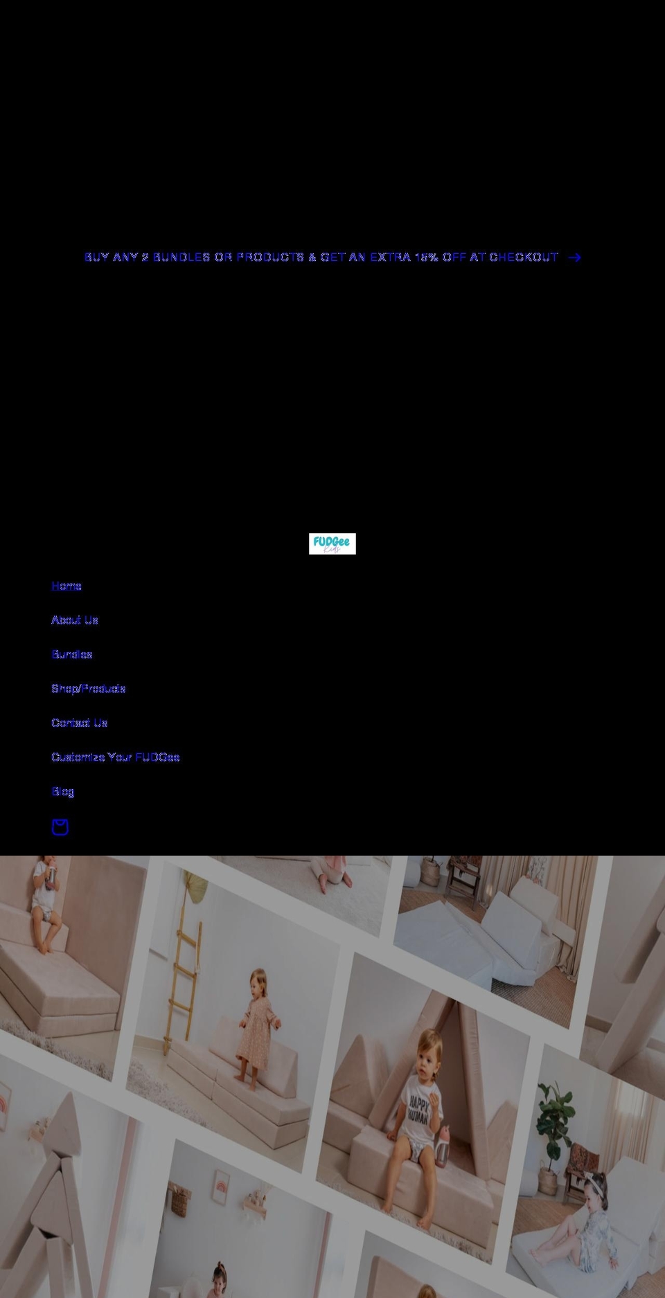 fudgeekids.com shopify website screenshot