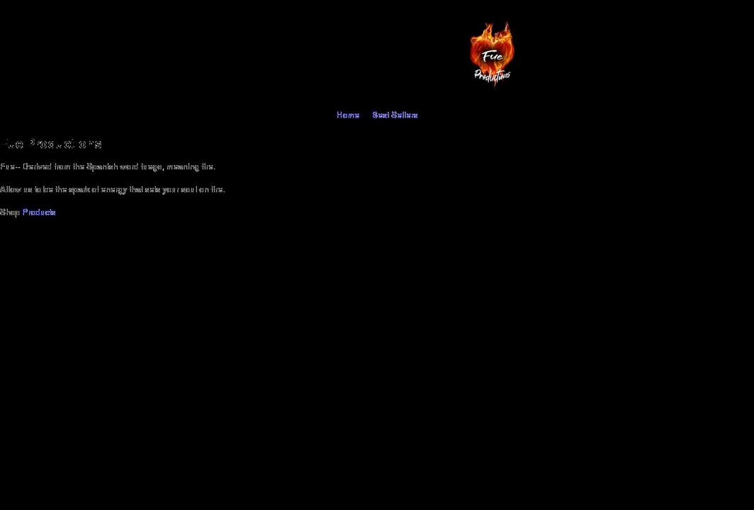 fue-ss.com shopify website screenshot